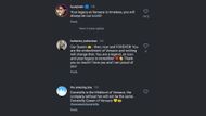 Fans reacted to the news (Image via Instagram/@DonatellaVersace)